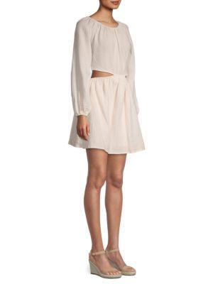 商品Lush|Back-Tie Mini Dress,价格¥186,第5张图片详细描述