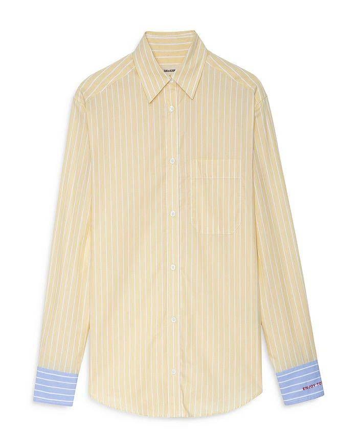 商品Zadig&Voltaire|Tais Striped Shirt,价格¥1211,第5张图片详细描述