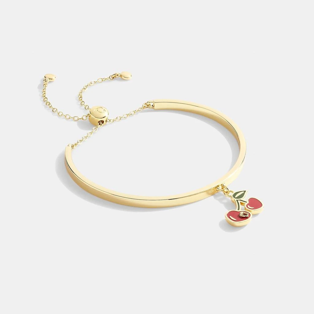 商品Coach|Coach Outlet Heart Cherry Slider Bracelet,价格¥308,第1张图片