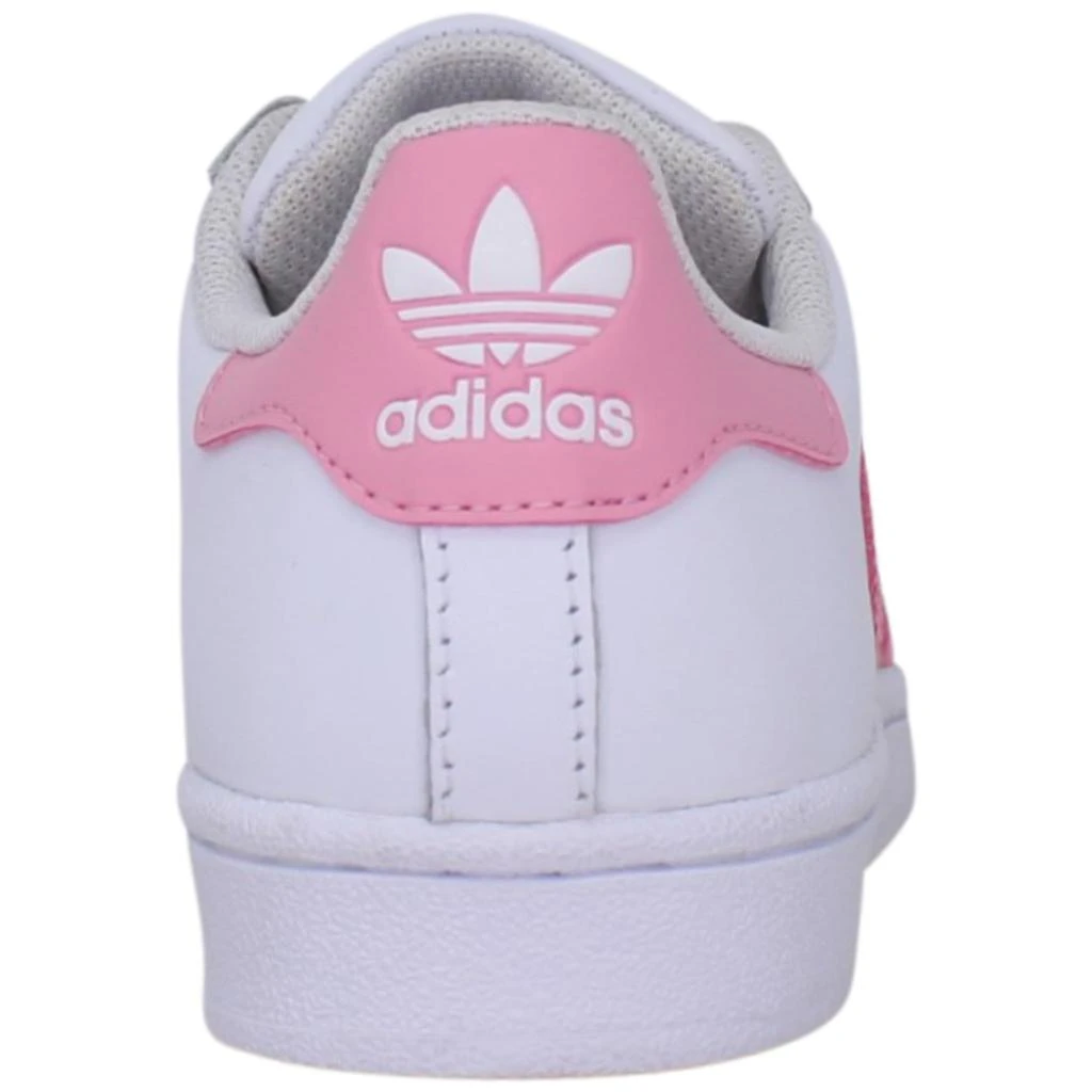 商品Adidas|Adidas Superstar J White/Pink  S81019 Grade-School,价格¥222,第3张图片详细描述