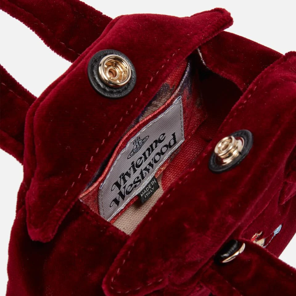 商品Vivienne Westwood|Vivienne Westwood Archive Yasmine Velvet Mini Bag,价格¥2926,第4张图片详细描述