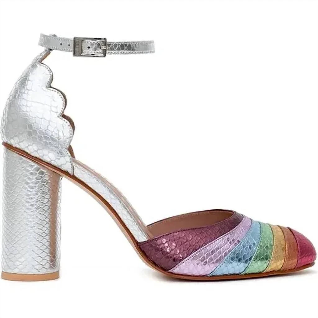 商品BUTRICH|Butrich - Shining Sunshine Block Heel Sandal,价格¥1682,第1张图片