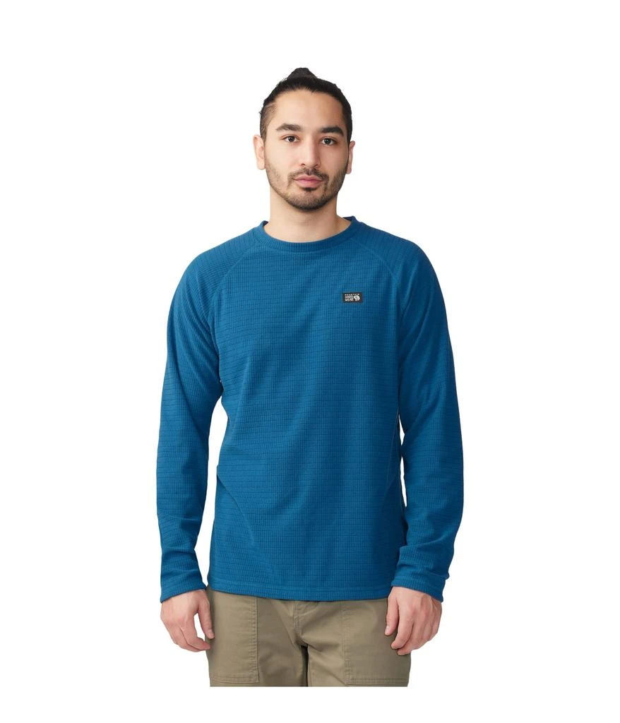 商品Mountain Hardwear|Summit Grid Long Sleeve Crew,价格¥541,第1张图片