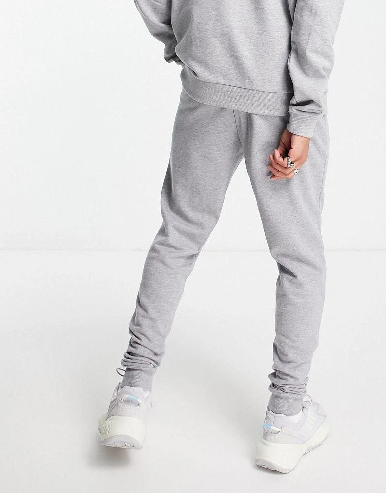 商品ASOS|ASOS DESIGN skinny joggers in grey marl,价格¥126,第2张图片详细描述