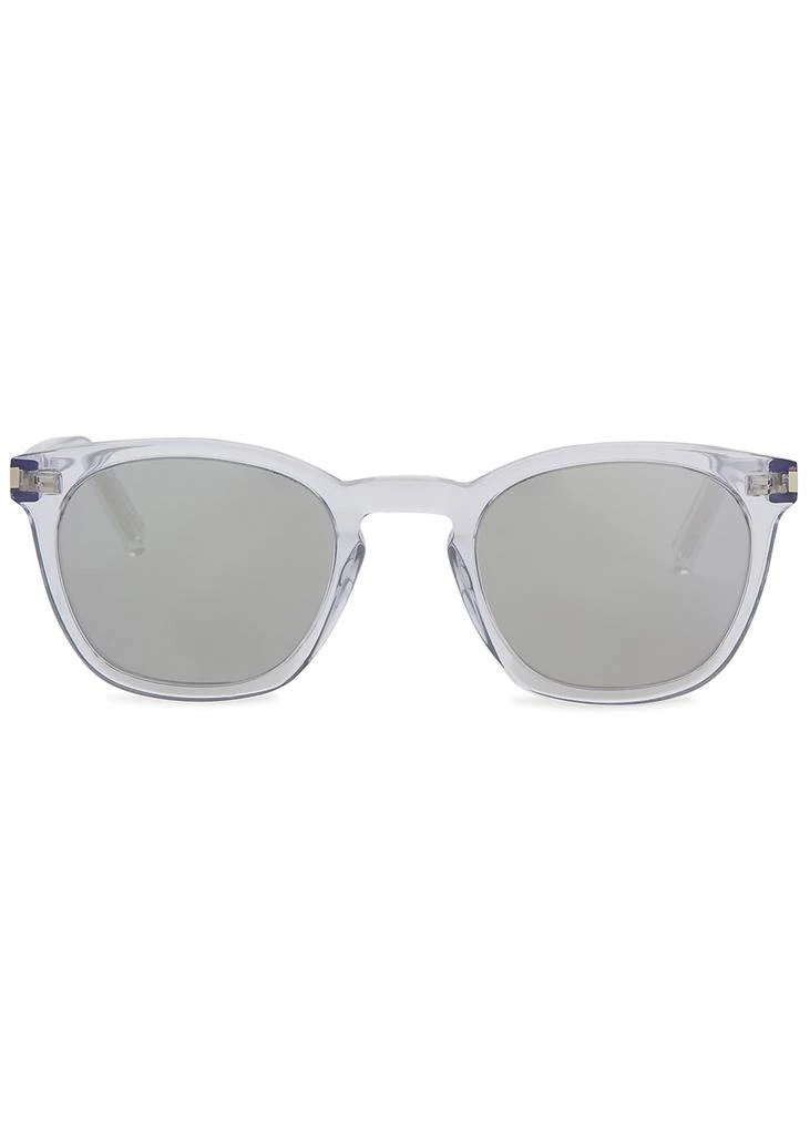 商品Yves Saint Laurent|SL28 mirrored wayfarer-style sunglasses,价格¥2526,第2张图片详细描述