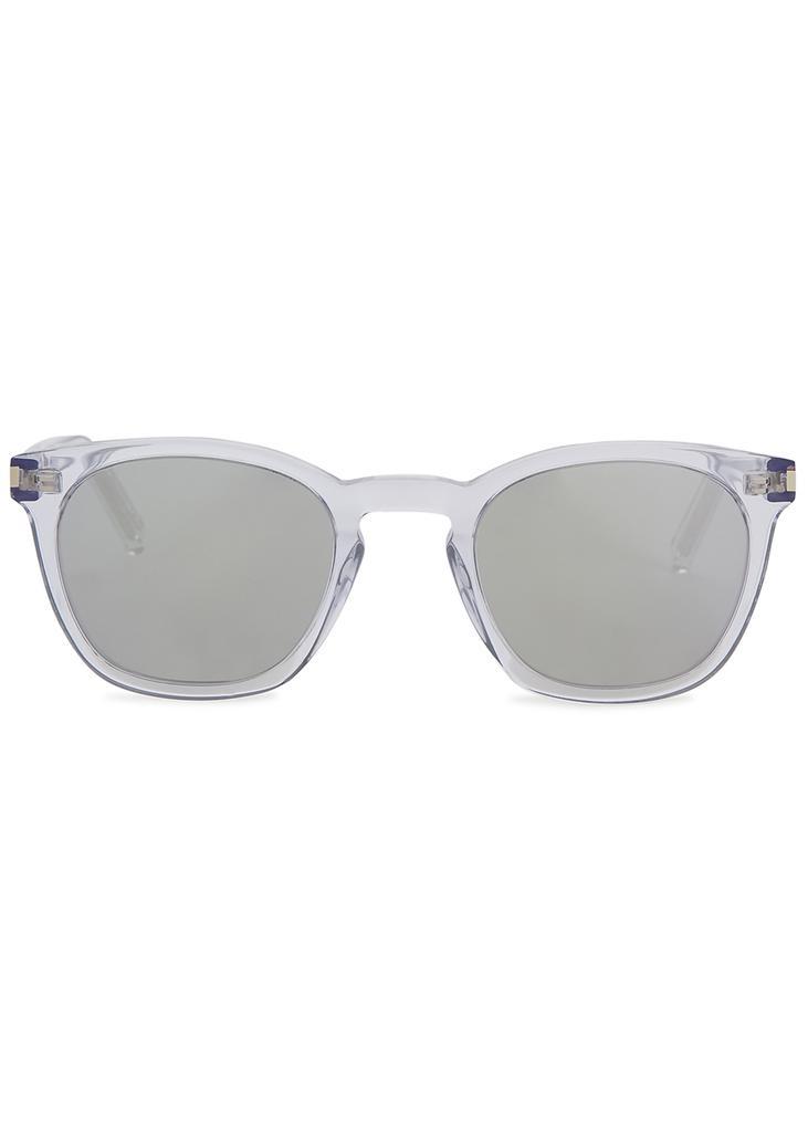 商品Yves Saint Laurent|SL28 mirrored wayfarer-style sunglasses,价格¥2114,第4张图片详细描述