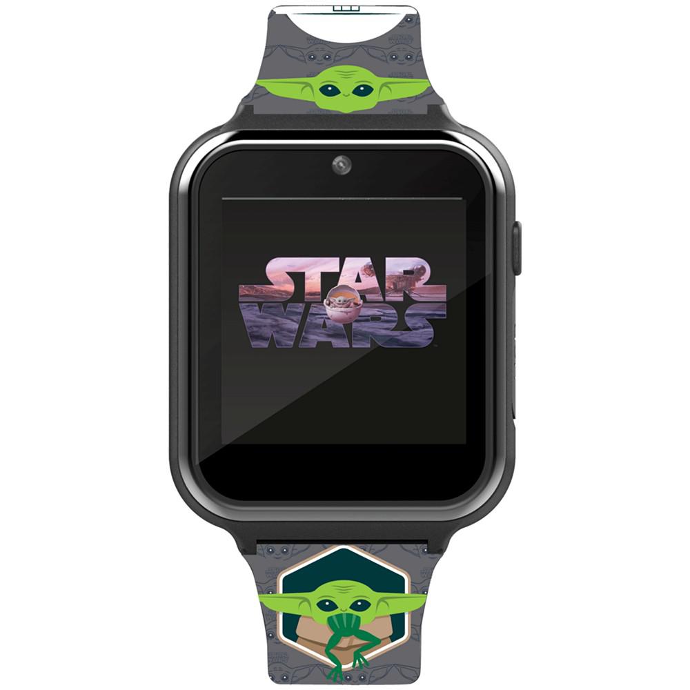 Kid's Star Wars Baby Yoda Gray Silicone Strap Smart Watch 46x41mm商品第1张图片规格展示