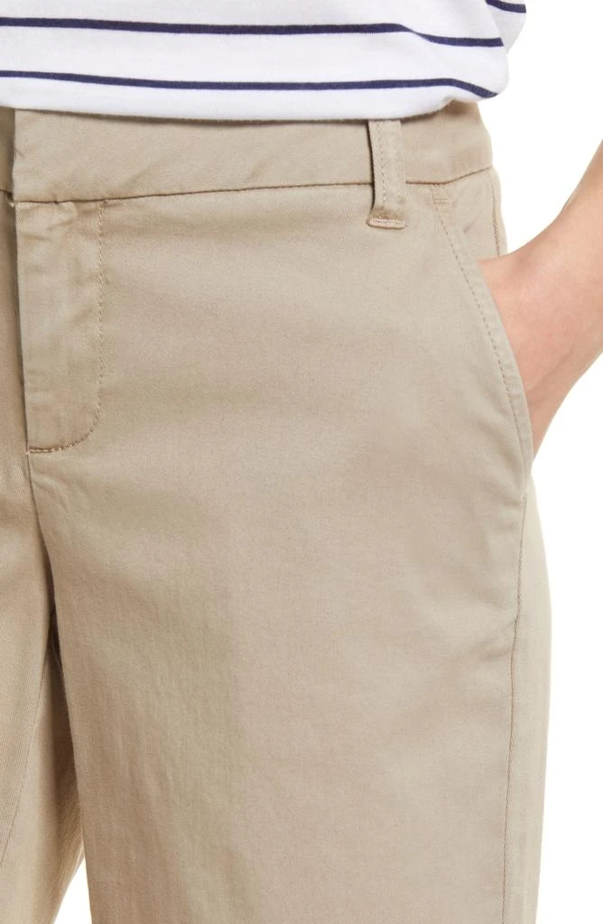 商品Caslon|Women's 9-Inch Stretch Cotton Twill Shorts,价格¥129,第4张图片详细描述