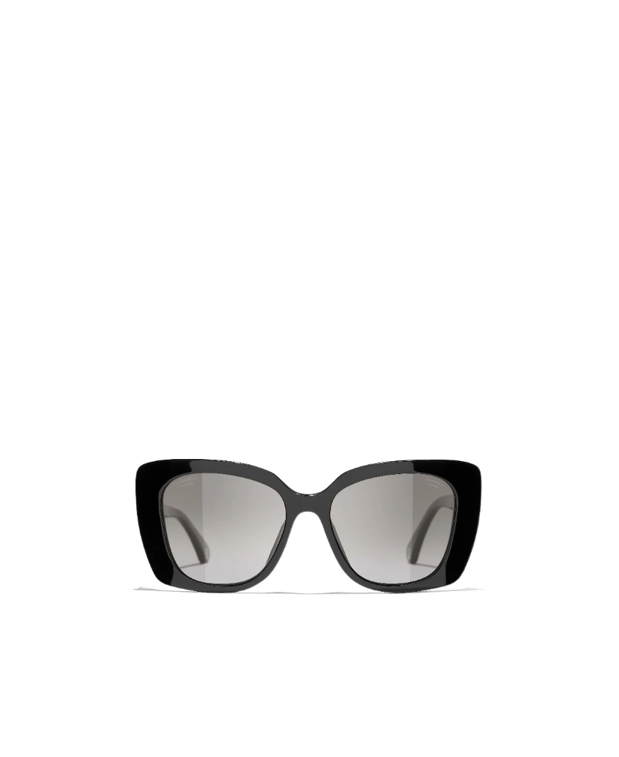 商品【商品预售7天】 Chanel|Chanel 女士太阳镜 CH5504C622M3 黑色,价格¥3157,第1张图片