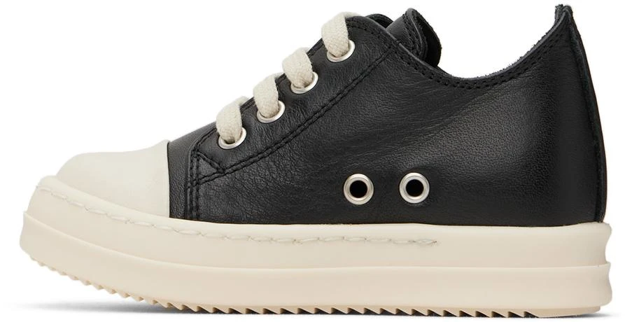 商品Rick Owens|Baby Black Low Sneakers,价格¥2992,第3张图片详细描述