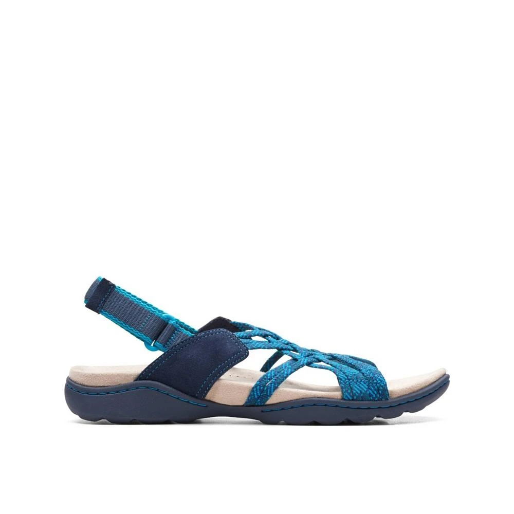 商品Clarks|Collection Women's Amanda Ease Flat Sandals,价格¥268,第2张图片详细描述