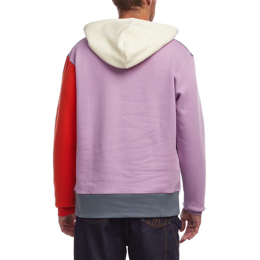 Colour-Block Hooded Sweatshirt商品第3张图片规格展示