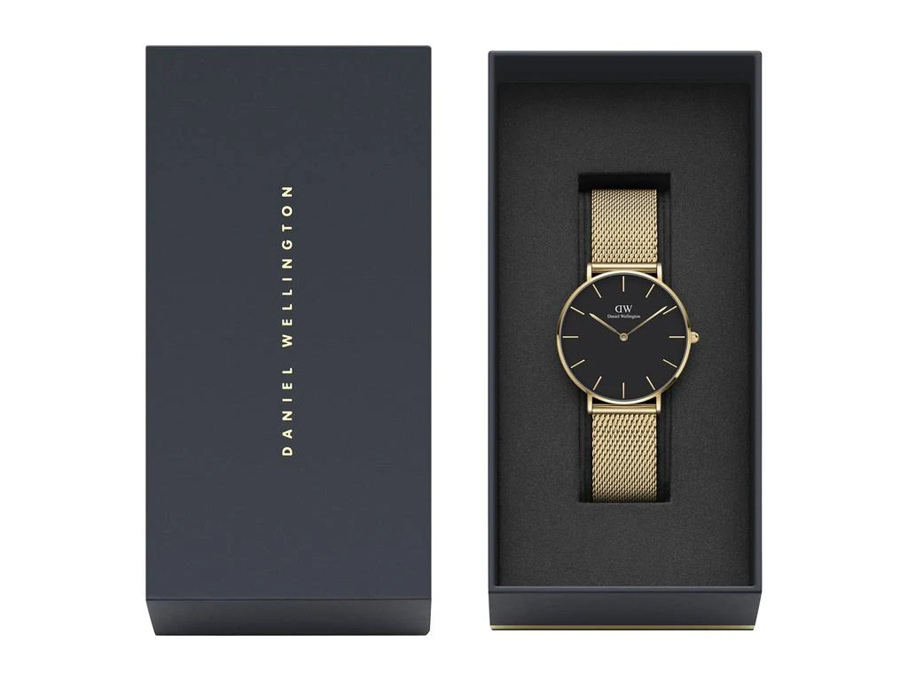 商品Daniel Wellington|36 mm Petite Evergold Mesh Watch,价格¥615,第5张图片详细描述