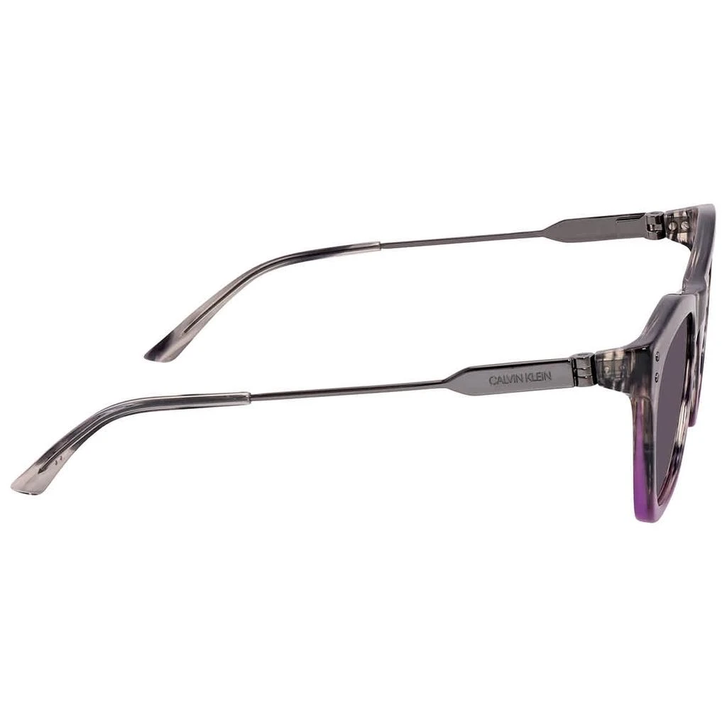 商品Calvin Klein|Calvin Klein Grey Square Unisex Sunglasses CK20700S 077 53,价格¥210,第3张图片详细描述