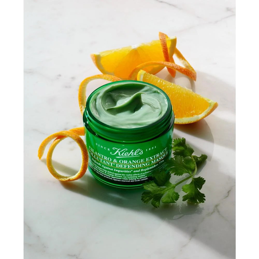 商品Kiehl's|芫荽橙萃净澈防护面膜 100ml,价格¥289,第2张图片详细描述