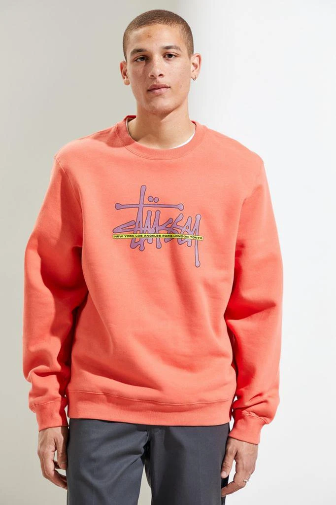 商品STUSSY|Stussy International Crew Neck Sweatshirt,价格¥378,第2张图片详细描述