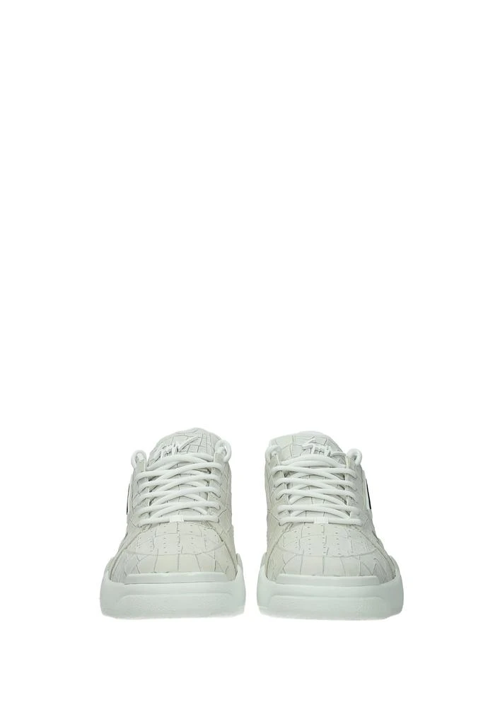 商品Giuseppe Zanotti|Sneakers talon Suede Gray Powder,价格¥2478,第3张图片详细描述