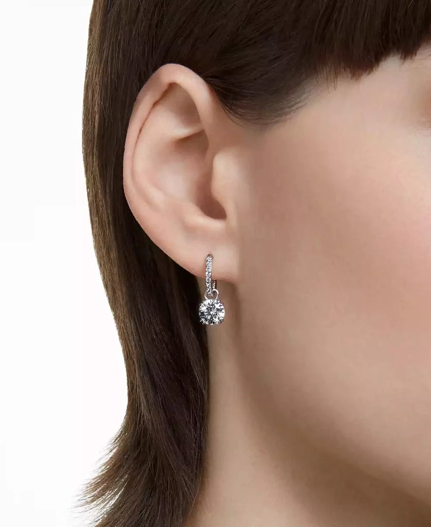 商品Swarovski|Silver-Tone Constella Crystal Drop Earrings,价格¥957,第4张图片详细描述