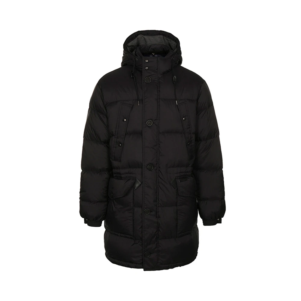 商品[国内直发] Burberry|BURBERRY 黑色男士羽绒服 3998239,价格¥7536,第1张图片
