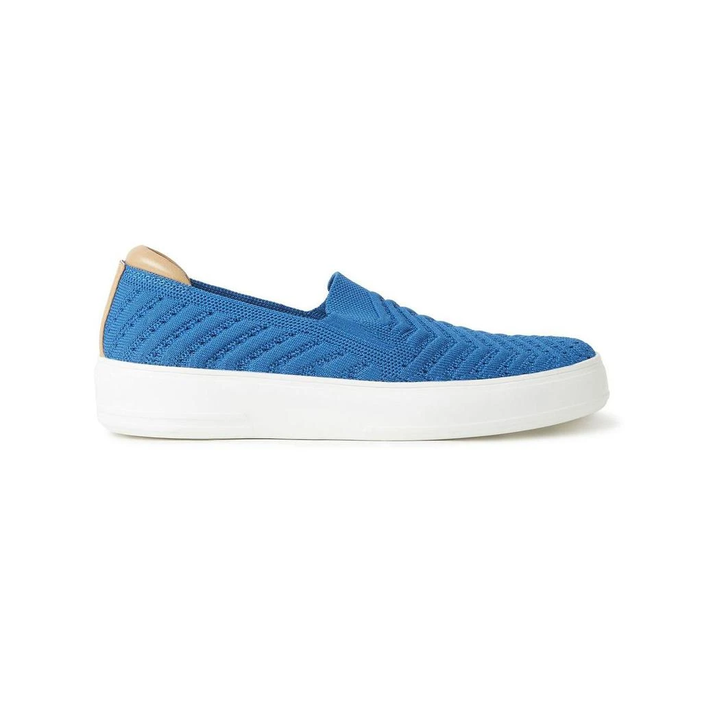 商品Dear Foams|Dearfoams Womens Sophie Knit Lifestyle Slip-On Sneakers,价格¥76,第2张图片详细描述