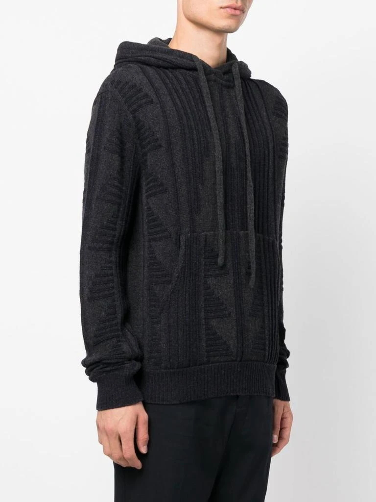 商品Emporio Armani|EMPORIO ARMANI - Wool Blend Hoodie,价格¥3907,第2张图片详细描述