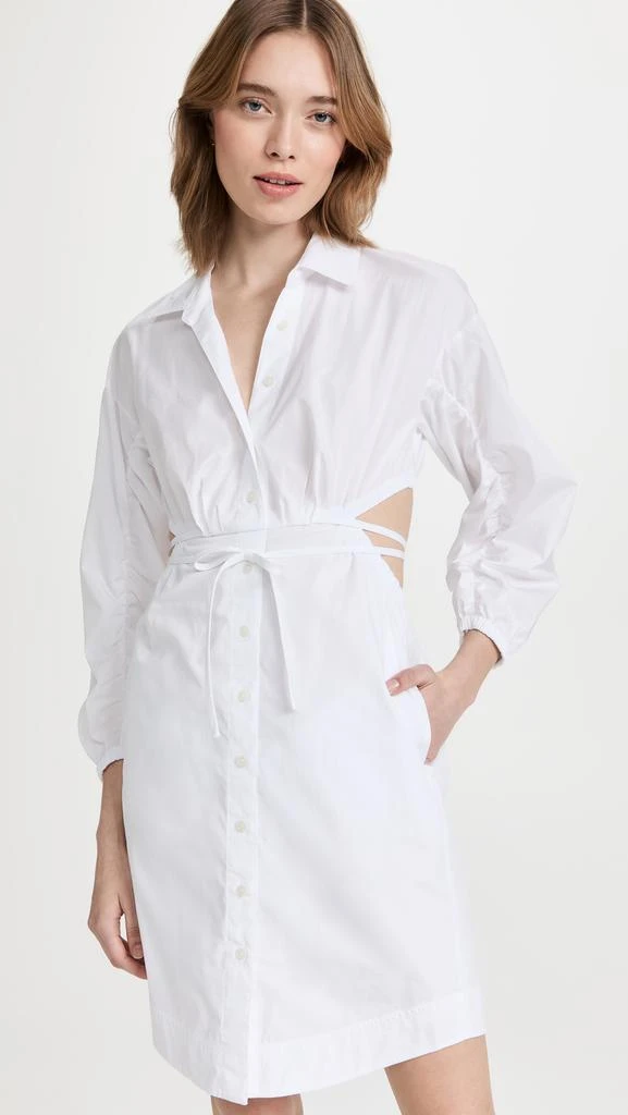 商品Derek Lam|Derek Lam 10 Crosby Jayce 镂空衬衫连衣裙,价格¥597,第2张图片详细描述