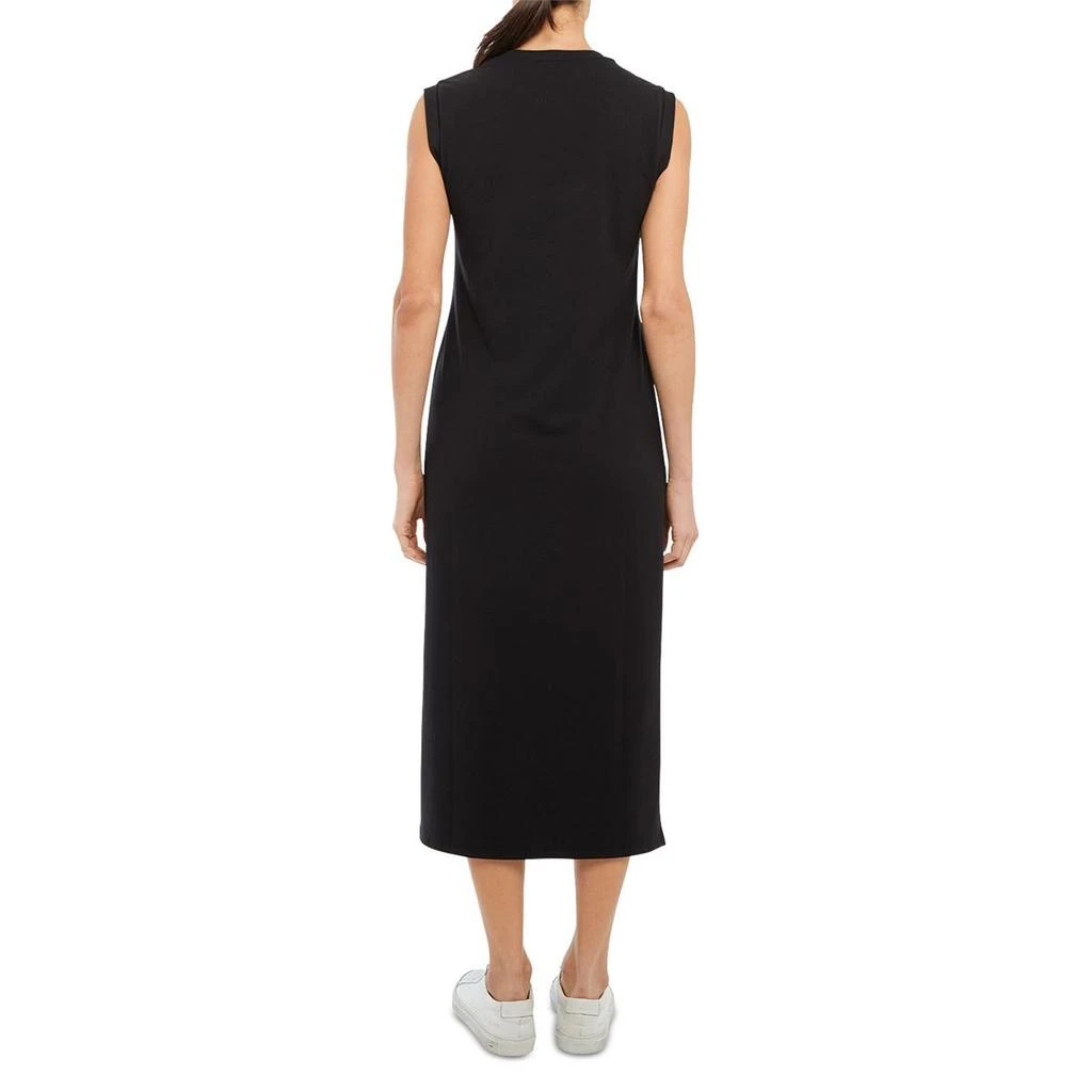 商品Theory|Theory Womens Modal Cuff Scoop Midi Dress,价格¥478,第3张图片详细描述