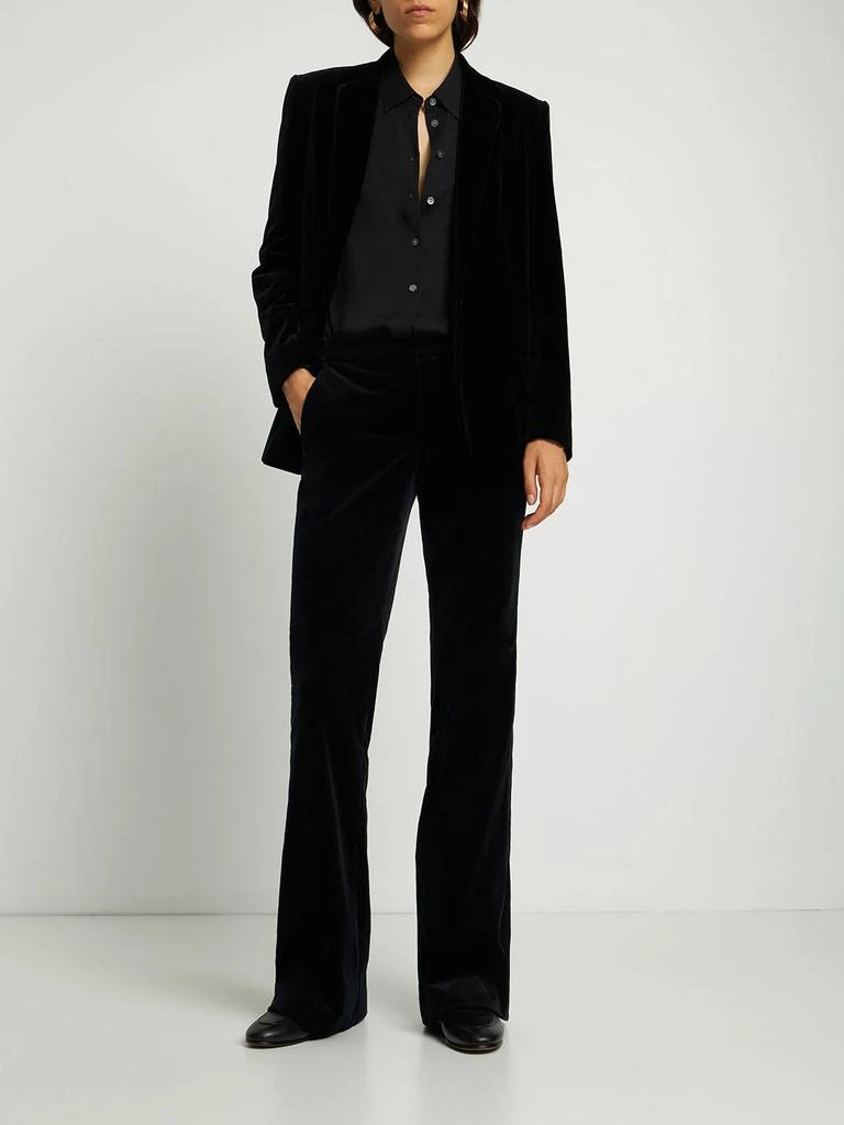 商品Theory|Casual Stretch Cotton Velvet Blazer,价格¥1897,第1张图片详细描述