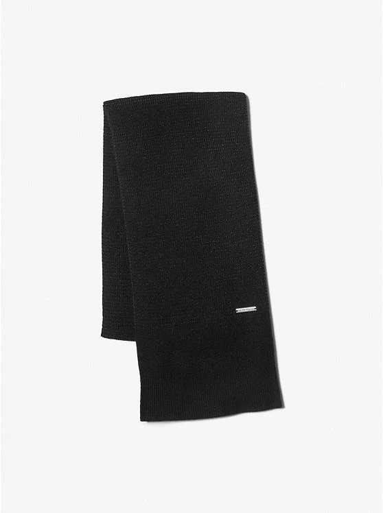 商品Michael Kors|Metallic Wool Blend Scarf,价格¥519,第1张图片