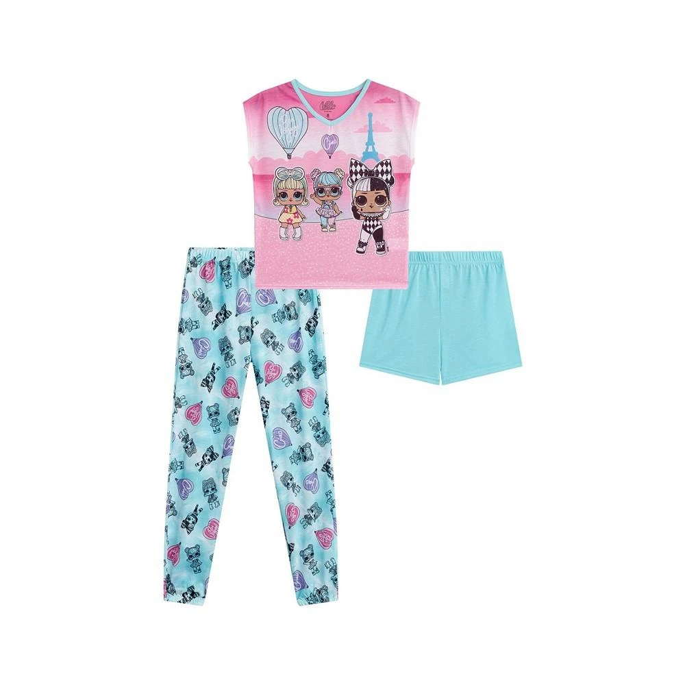 商品AME|Big Girls LOL Pajama, 3 Piece Set,价格¥77,第1张图片