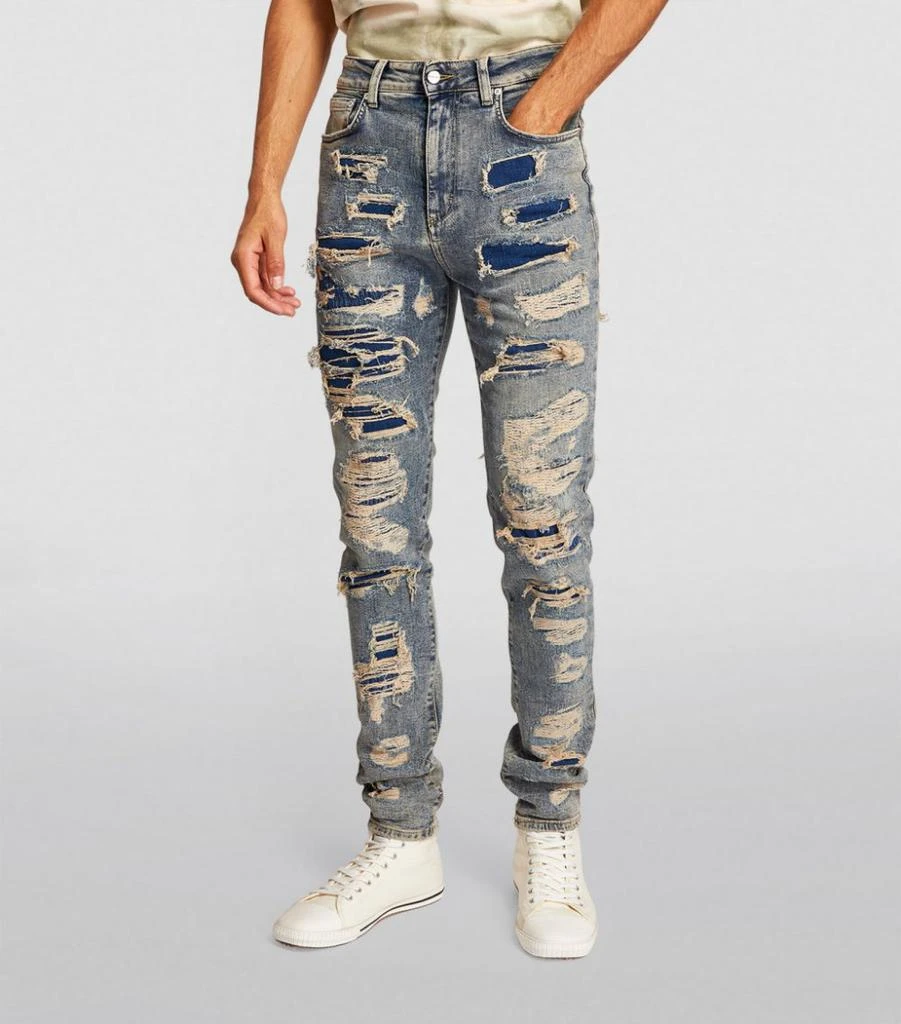 商品Represent|Shredded Skinny Jeans,价格¥768,第3张图片详细描述