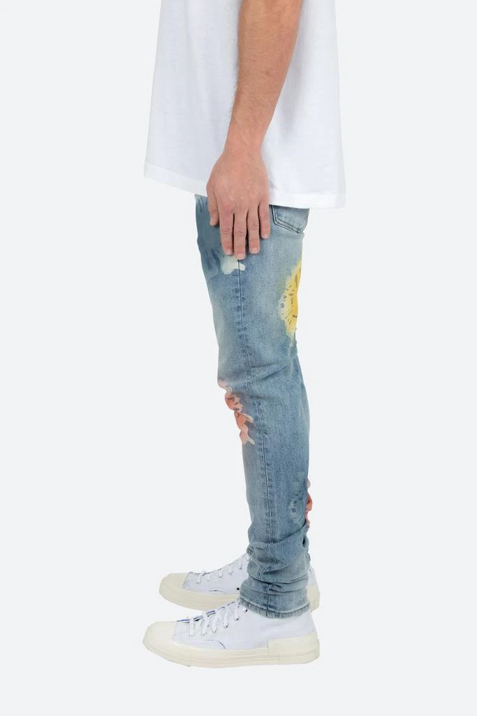 商品MNML|M360 Burst Slim Denim - Light Blue,价格¥287,第3张图片详细描述