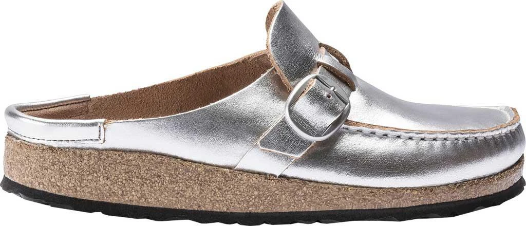 商品Birkenstock|Women's Birkenstock Buckley Moc Toe Metallic Clog,价格¥815,第2张图片详细描述