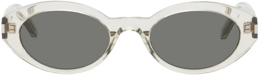 商品Yves Saint Laurent|Beige SL 567 Sunglasses,价格¥3503,第1张图片