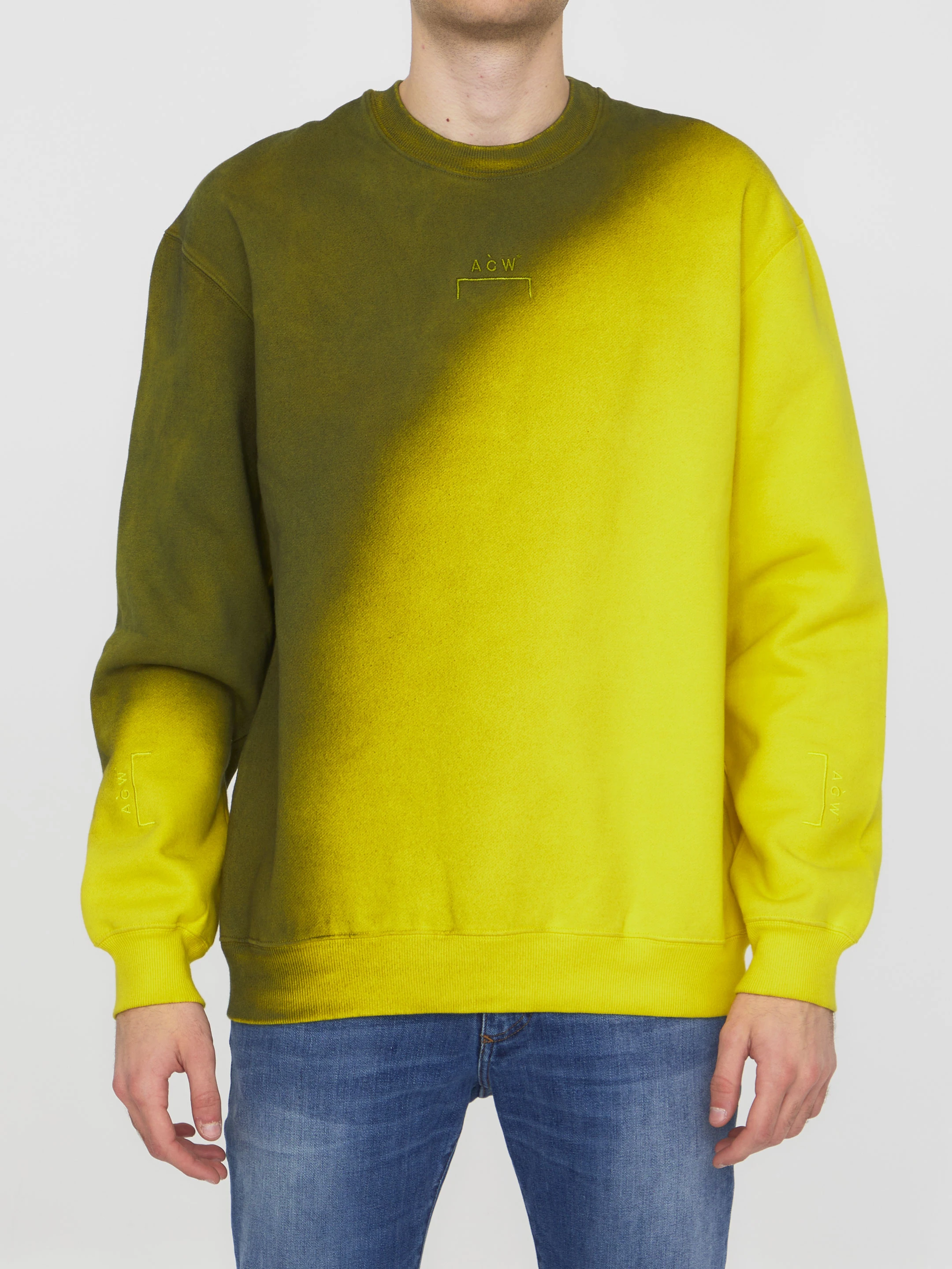 商品A-COLD-WALL*|A-COLD-WALL* 男士卫衣 ACWMW099TSCYL 黄色,价格¥1223,第1张图片