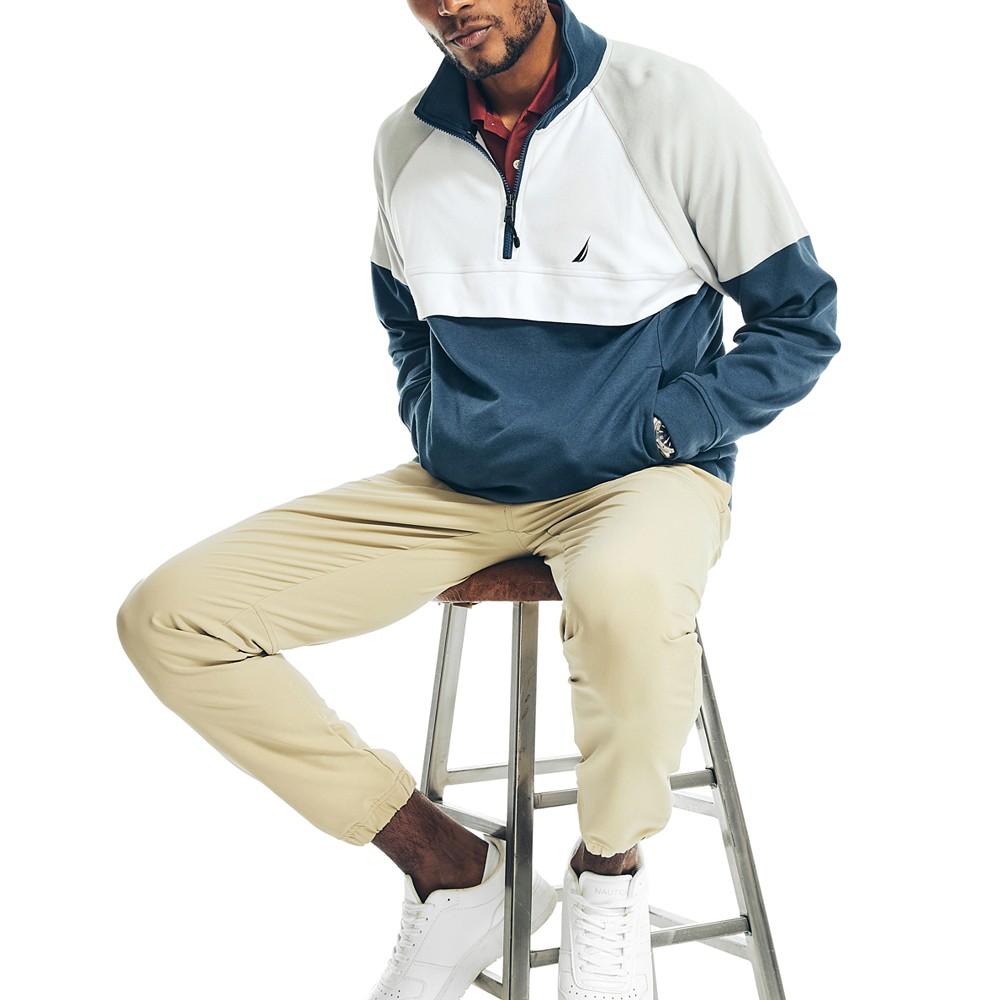 Men's Navtech Performance Quarter-Zip Pullover Sweatshirt商品第4张图片规格展示