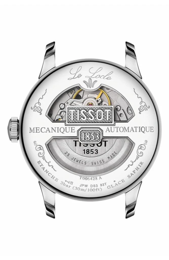 商品Tissot|天梭 Le Locle Petite Seconde 系列男士机械手表 T0064281105200,价格¥2778,第2张图片详细描述