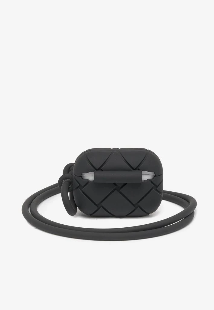商品Bottega Veneta|AirPods Pro Intrecciato Rubber Case,价格¥1560,第2张图片详细描述