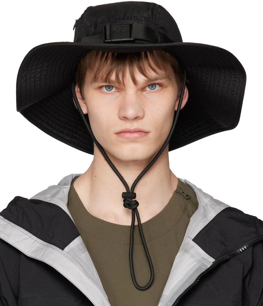 商品Helly Hansen|Black Polyester Hat,价格¥216,第1张图片