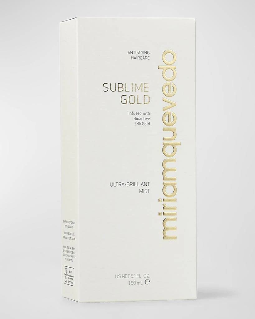 商品Miriam Quevedo|Sublime Gold Ultra-Brilliant Mist, 5 oz./150mL,价格¥664,第2张图片详细描述
