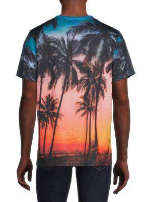 商品WeSC|Tropical-Print T-Shirt,价格¥143,第4张图片详细描述