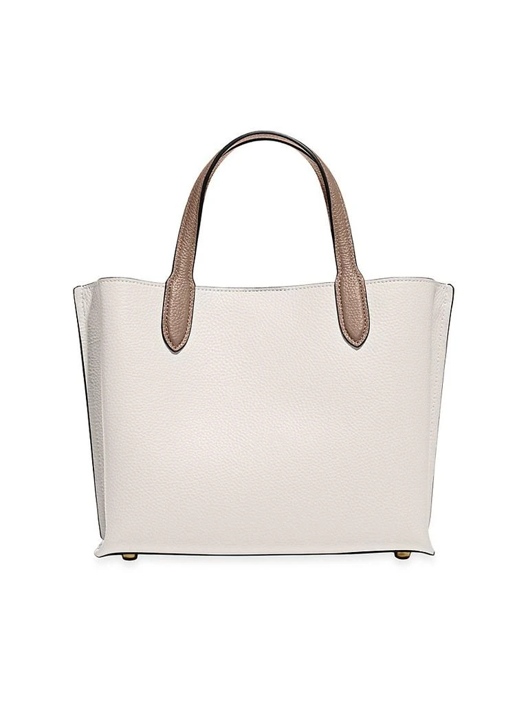 商品Coach|Willow 24 Colorblock Leather Tote,价格¥2267,第4张图片详细描述