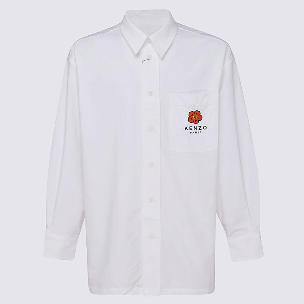 Kenzo Shirts White商品第1张图片规格展示