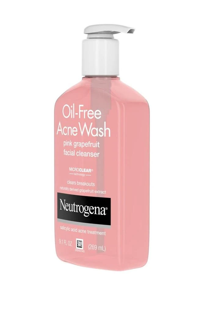 商品Neutrogena|Oil Free Acne Wash Pink Grapefruit Facial Cleanser,价格¥61,第3张图片详细描述