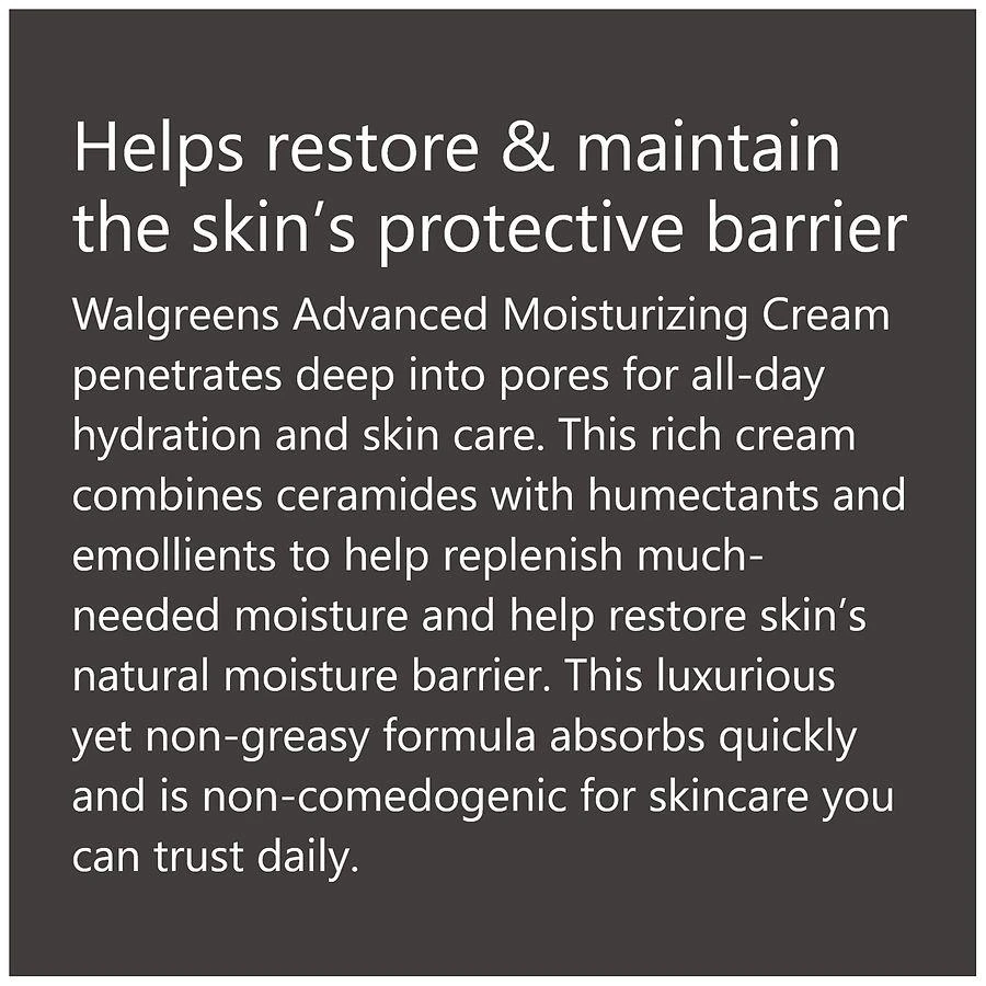 商品Walgreens|Advanced Moisturizing Cream Fragrance Free,价格¥116,第5张图片详细描述