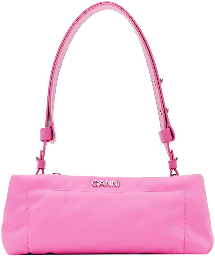 商品Ganni|Pink Pillow Baguette Bag,价格¥1397,第1张图片