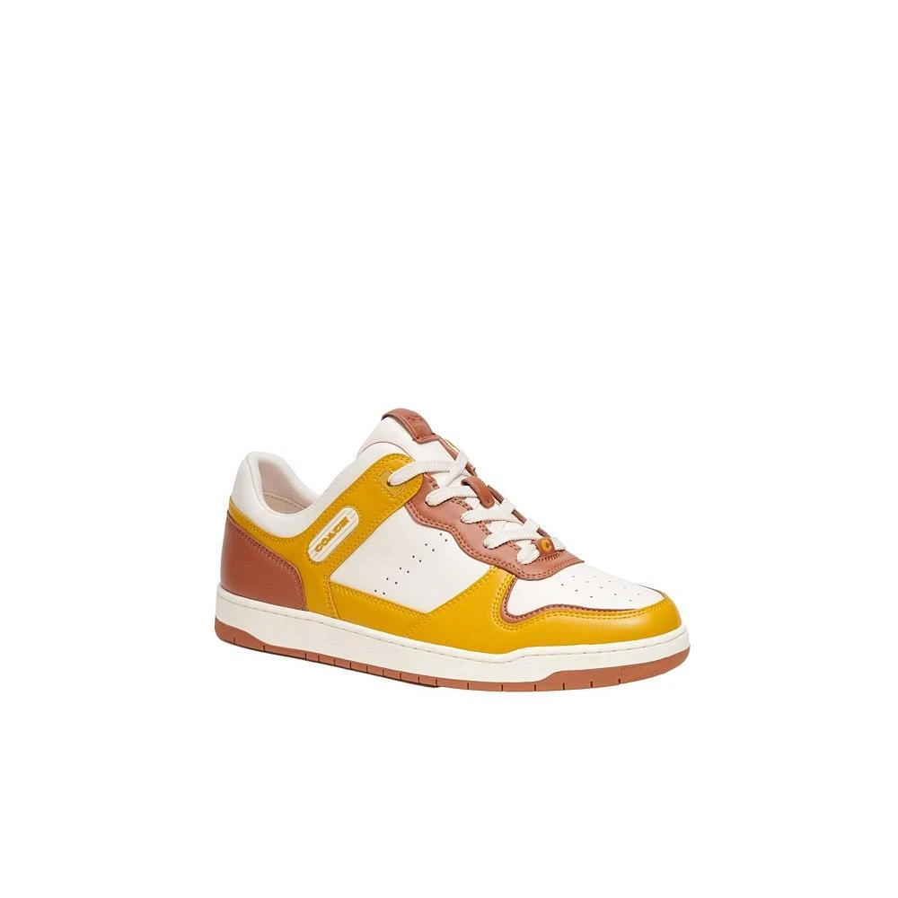 商品Coach|Men's C201 Leather Sneakers,价格¥1463,第1张图片