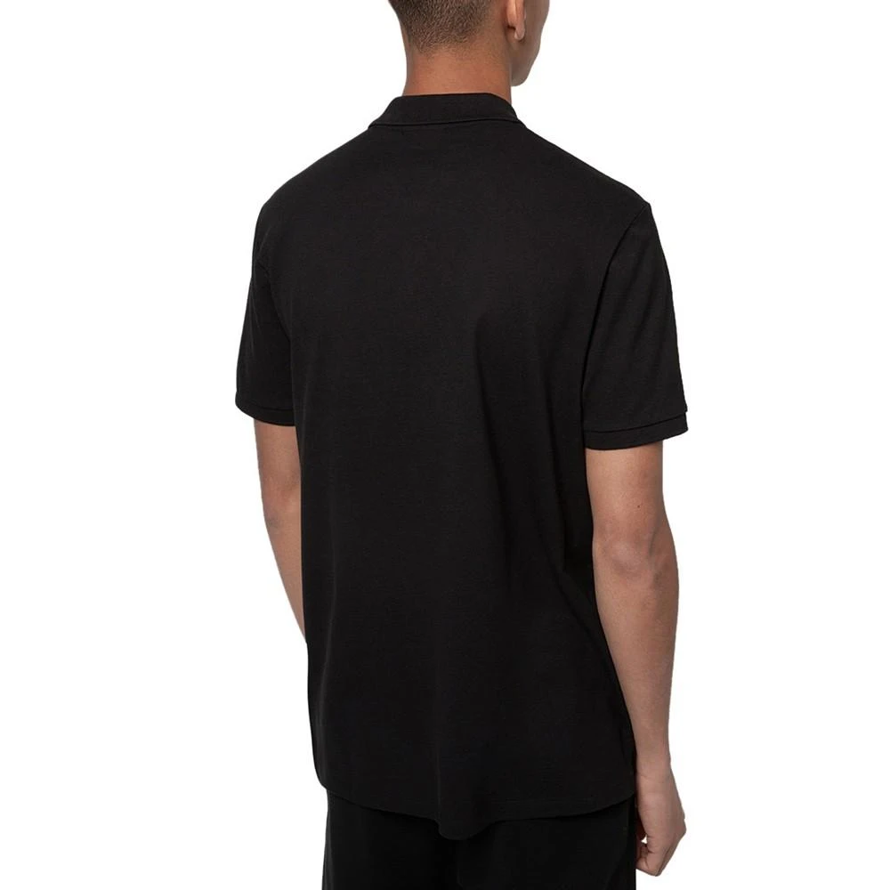 商品Hugo Boss|Hugo Boss Men's Regular-Fit Reverse Logo Embroidered Polo Shirt,价格¥392,第2张图片详细描述