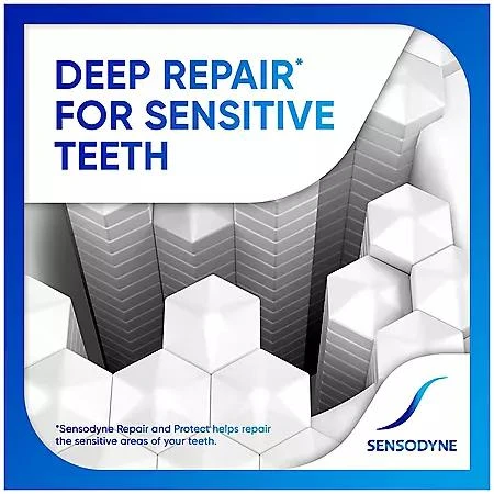 Sensodyne Repair & Protect Toothpaste for Sensitive Teeth, 3.4 oz., 5 pk. 商品