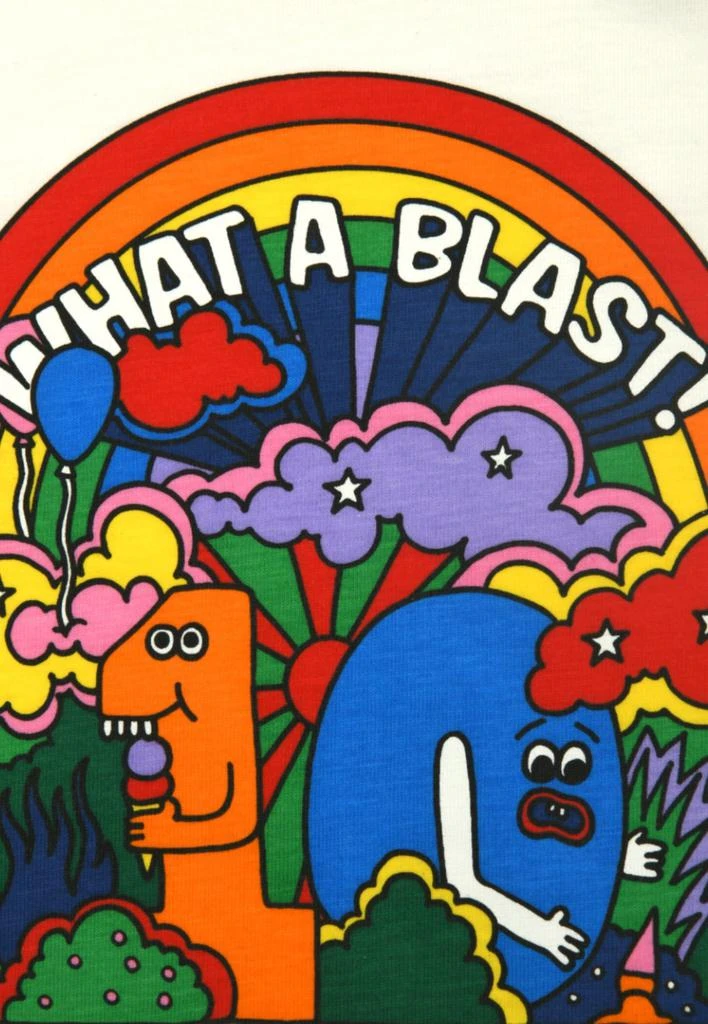 商品Stella McCartney|Baby What A Blast! Print Cotton T-shirt,价格¥204,第3张图片详细描述